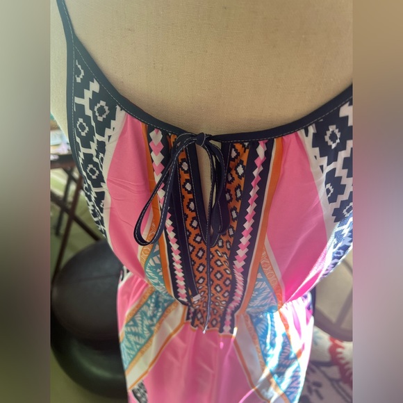 Multi-Colored Arizona Jean Co Maxi Dress - Picture 3 of 5